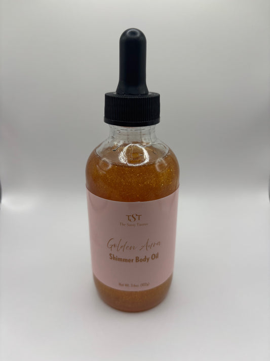 Golden Aura Shimmer Body Oil