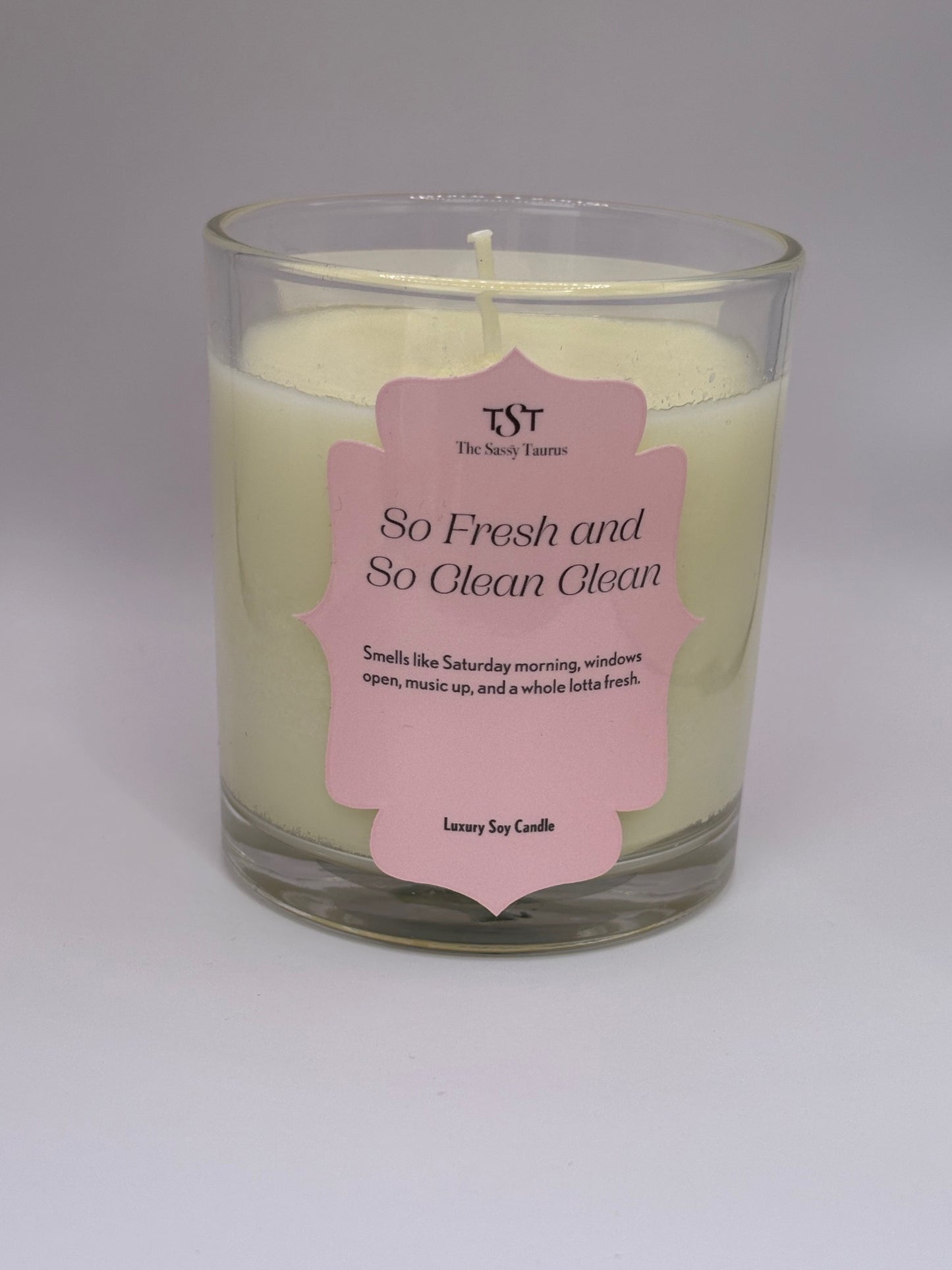 So Fresh and So Clean Clean Soy Candle